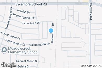 Map image of the property - 7648 Hollow Point Dr