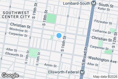 Map image of the property - 1621 Carpenter St