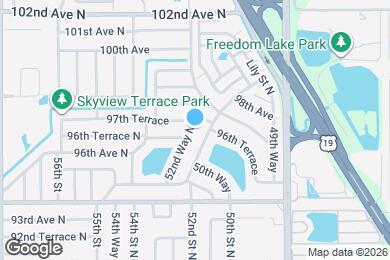 Map image of the property - 9691 52nd Way N