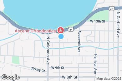 Map image of the property - 625 W 11th St