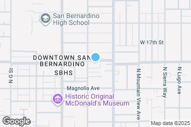 Map image of the property - 375 W 16th St