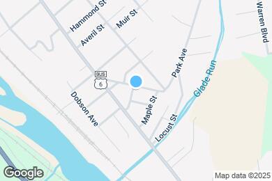 Map image of the property - 100 Park Ave