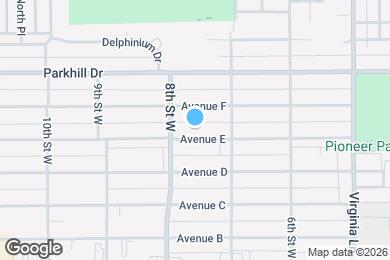 Map image of the property - 731 Avenue E