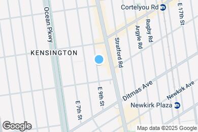 Map image of the property - 457 E 9th St