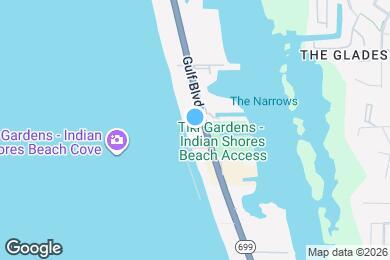 Map image of the property - 19610 Gulf Blvd