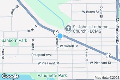 Map image of the property - Georgetown Apartments