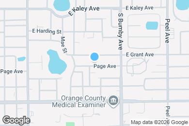 Map image of the property - 2003 Page Ave