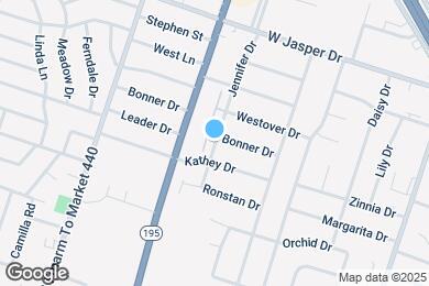 Map image of the property - 2373 Jennifer Dr
