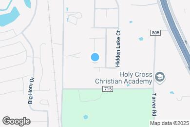 Map image of the property - 305 Hidden Lake Ct