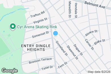 Map image of the property - 15 Groveland St