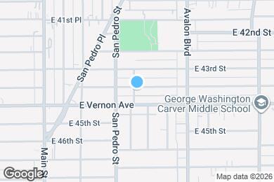 Map image of the property - 402 E 43rd Pl