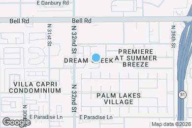 Map image of the property - 3315 E Kelton Ln