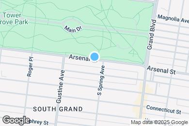 Map image of the property - 3818 Arsenal Street