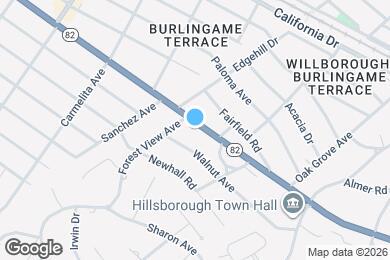 Map image of the property - 827 El Camino Real