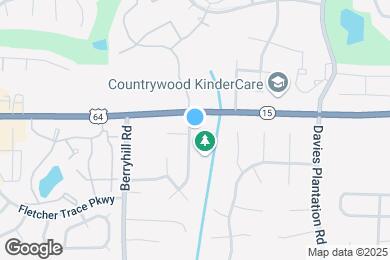 Map image of the property - 9407 Garden Woods Dr