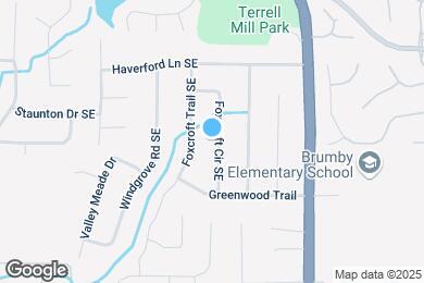Map image of the property - 680 Foxcroft Cir SE