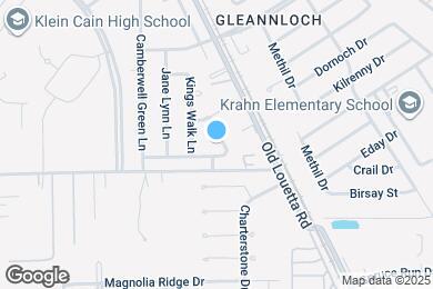 Map image of the property - 16915 Bally Castle Dr