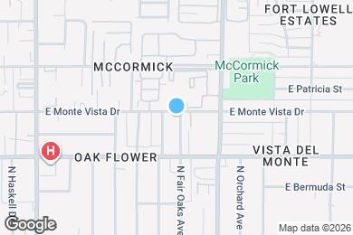 Map image of the property - 2875 N Fair Oaks Ave