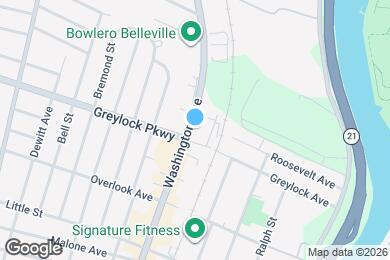 Map image of the property - 608 Washington Ave