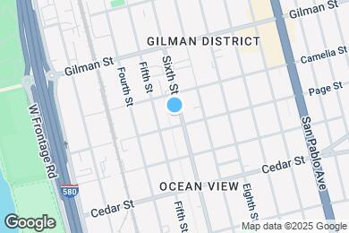 Map image of the property - 1420 Sixth St