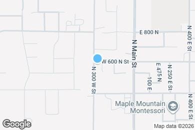 Map image of the property - 590 N 300 W