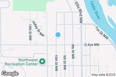 Map image of the property - 1621 10th St NW