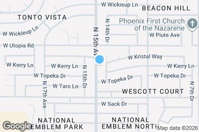 Map image of the property - 19217 N 15th Ave