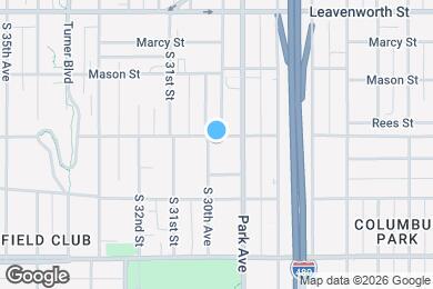Map image of the property - 2967 Pacific St