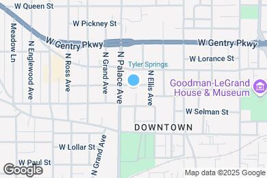 Map image of the property - 816 W Wilson St