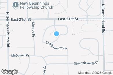 Map image of the property - 1938 Bradford Trace Way