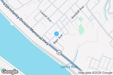 Map image of the property - 165 Kendall Ave