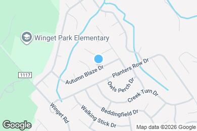 Map image of the property - 12515 Autumn Blaze Dr