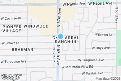 Map image of the property - 10102 N 66th Ln