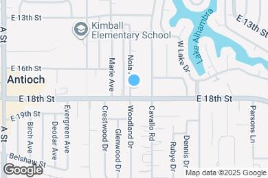 Map image of the property - 1709 Noia Ave