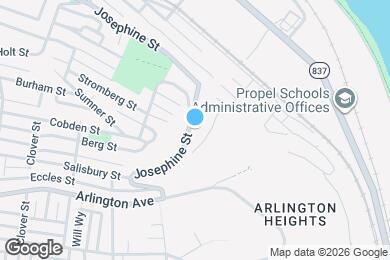 Map image of the property - 3213 Josephine St