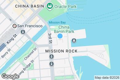 Map image of the property - The Residences at Mission Rock