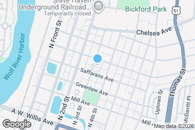 Map image of the property - 632 N 3rd St