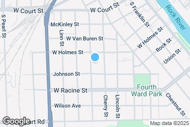 Map image of the property - 323 S Academy St