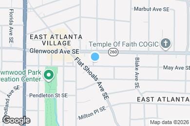 Map image of the property - 1350 May Ave SE
