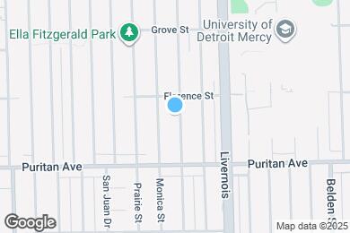 Map image of the property - 16221 Santa Rosa Dr