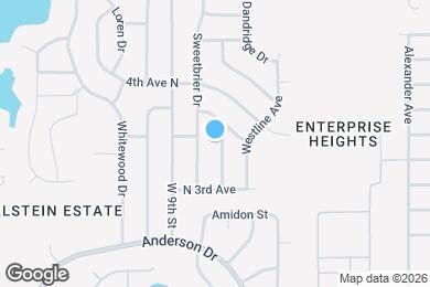 Map image of the property - 808 Coleman Ave