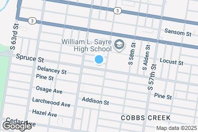 Map image of the property - 5917 Spruce St