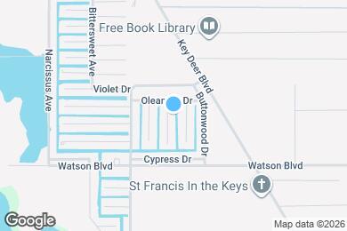 Map image of the property - 1635 Pandorea Ln