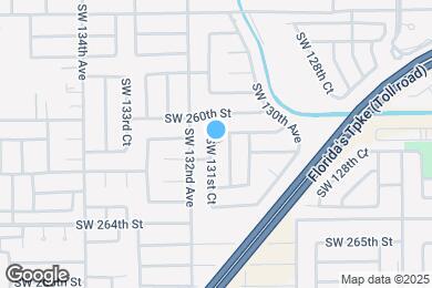 Map image of the property - 26045 SW 131st Ct