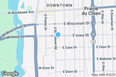 Map image of the property - 304 S Beaumont Rd