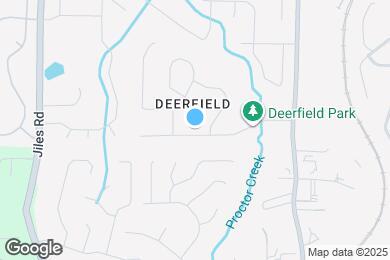 Map image of the property - 2460 Deerfield Dr