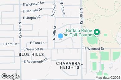 Map image of the property - 1420 E Topeka Dr