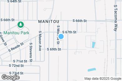 Map image of the property - 6719 S Monroe St