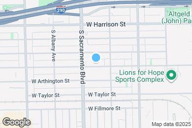 Map image of the property - 2930 W Polk St