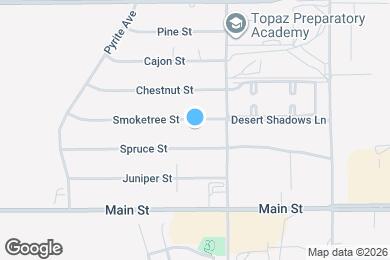 Map image of the property - 14025 Smoketree St
